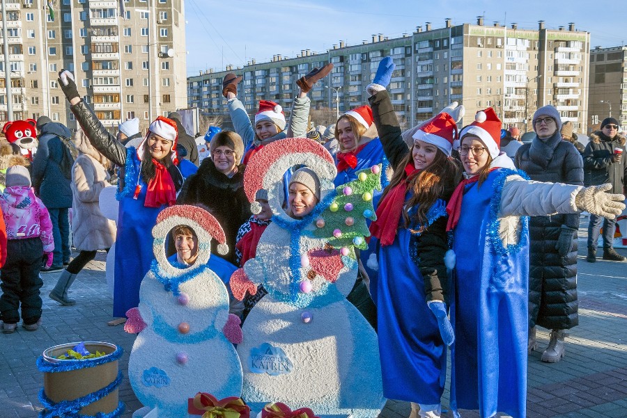 В Челябинске пройдёт на ежегодный флешмоб снеговиков