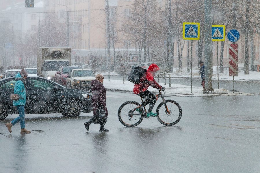 Дожди с мокрым снегом задержатся на Южном Урале до выходных*1