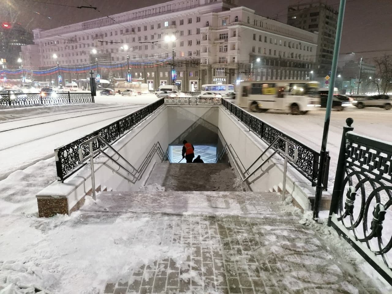 В Челябинске открыли подземный переход на площади Революции