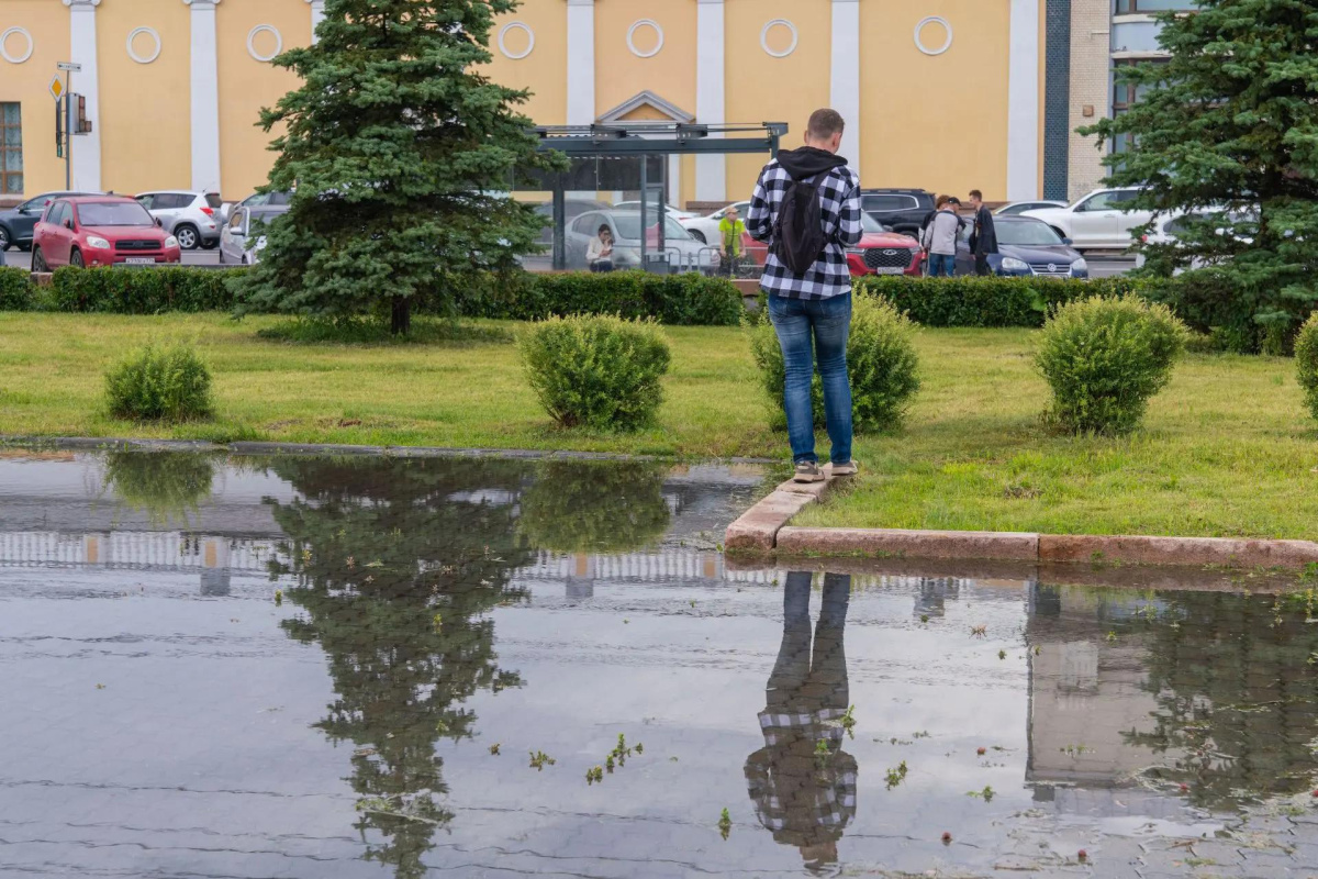 В городах Челябинской области выпала почти месячная норма осадков*1