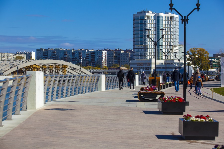 В Челябинске откроют новый прогулочный участок набережной в центре*1