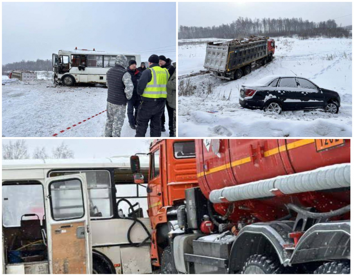 В прокуратуре показали фотографии с места массового ДТП под Коркино*1