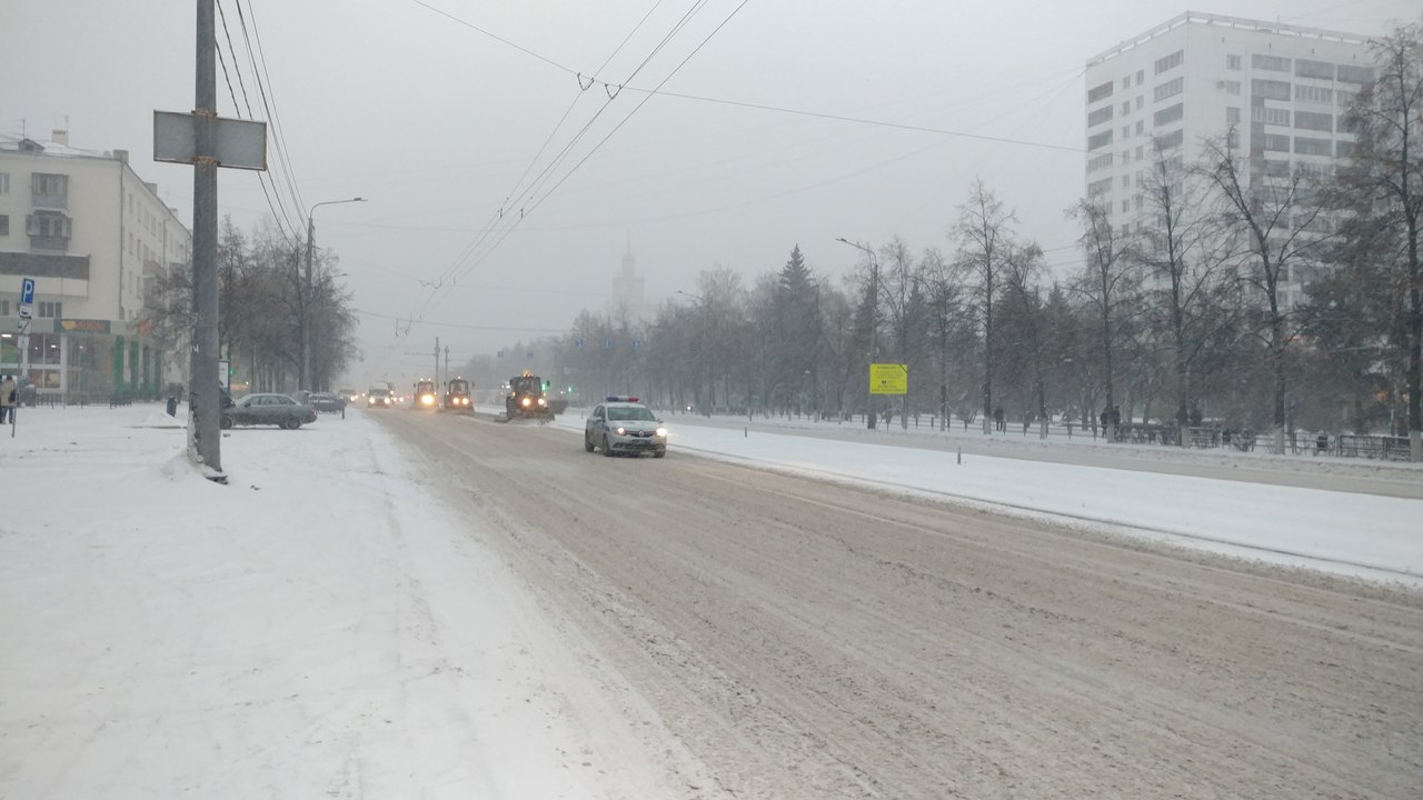 В Челябинской области из-за погоды снова ограничили движение транспорта