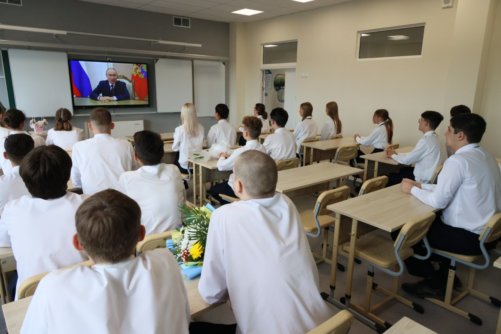Алексей Текслер принял участие в открытии школы нового поколения в Челябинске 
