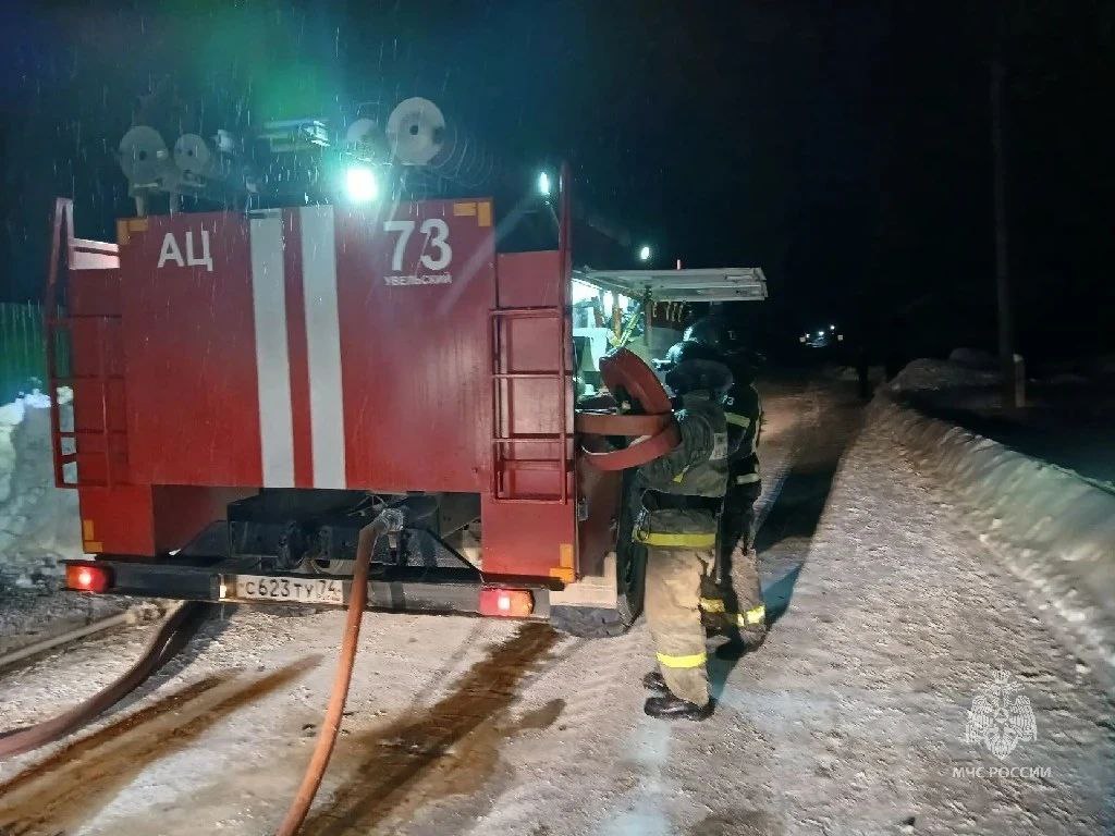 Пенсионер погиб из-за пожара в пристрое в Челябинской области*