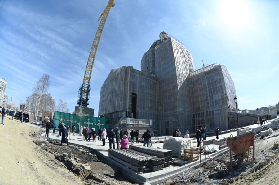 Недострой возле нового собора в Челябинске ушел с торгов за 16,6 млн рублей*1