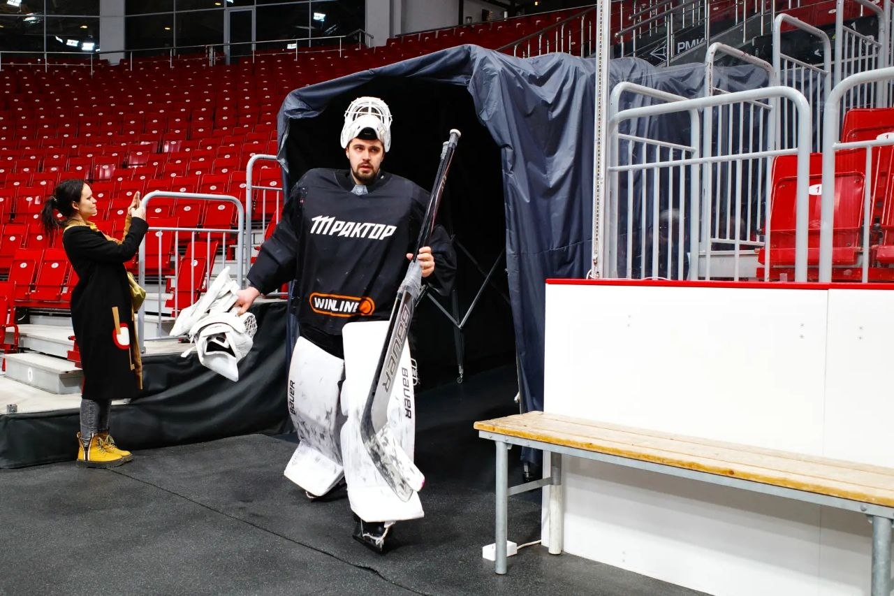 «Готовы сражаться»: «Трактор» провел открытую тренировку на старте плей-офф