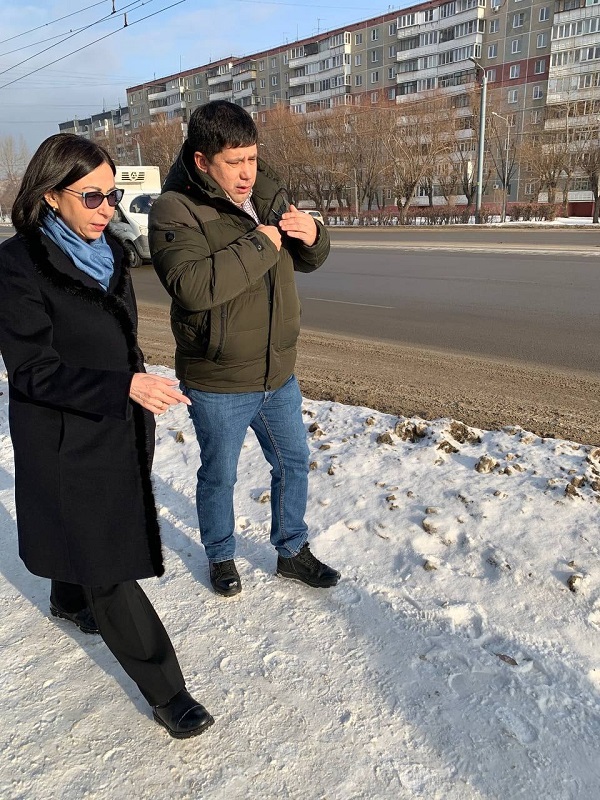 Наталья Котова предупредила подрядчиков о штрафах за некачественную уборку дорог