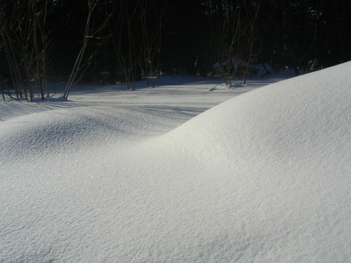 Челябинская область встретила весну с полуметровыми сугробами*