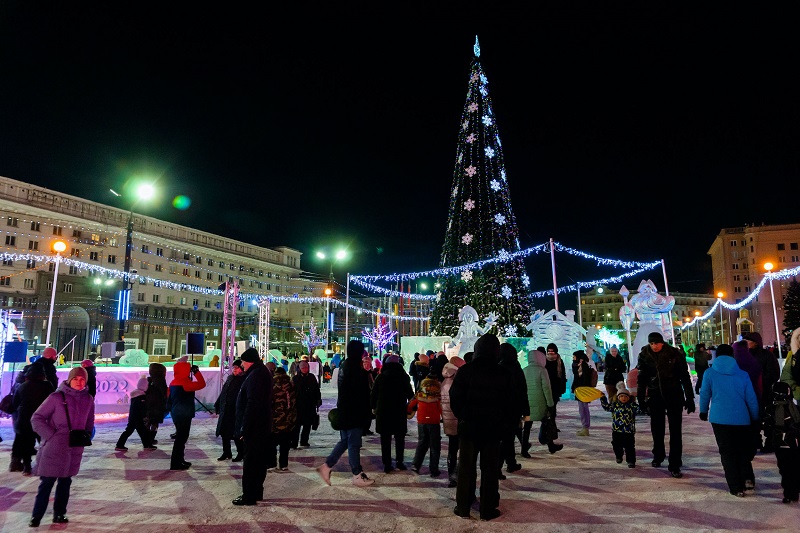 «Ледяной аквариум» в центре Челябинска откроют в конце декабря