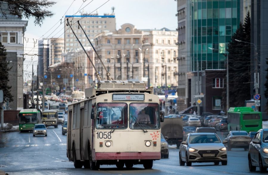 До 11 апреля закроют движение троллейбусов по Копейскому шоссе в Челябинске*1