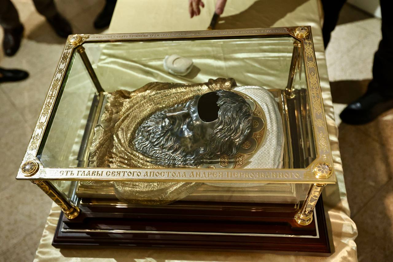Златоустовские мастера создали ковчег с ликом апостола Андрея Первозванного