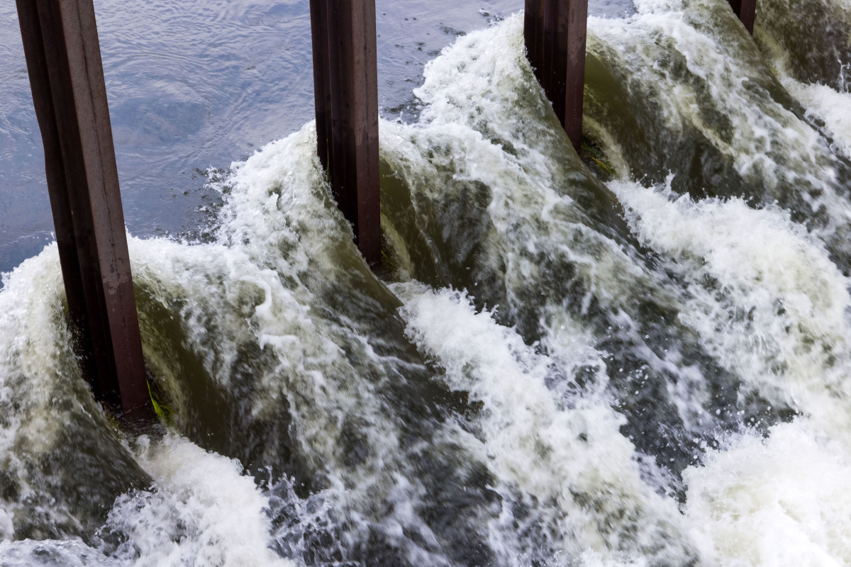 В Челябинске увеличили сброс воды на Шершневском водохранилище*1