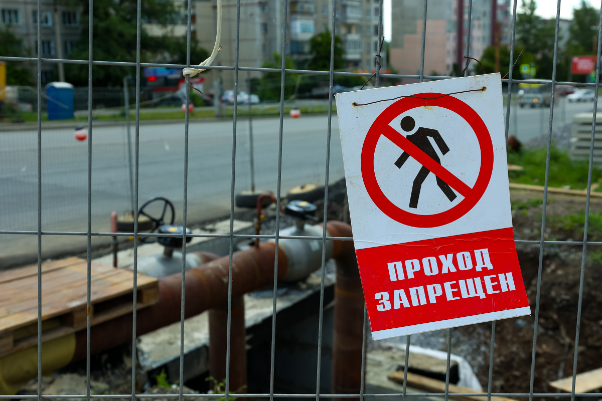 В Челябинске на две недели ограничат проезд в районе строящегося аквапарка*1