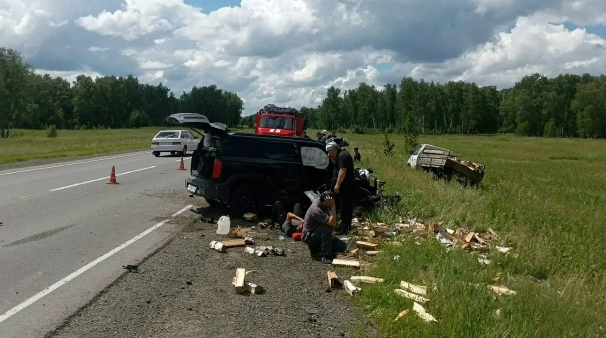 Сонный водитель устроил ДТП с четырьмя пострадавшими под Челябинском*