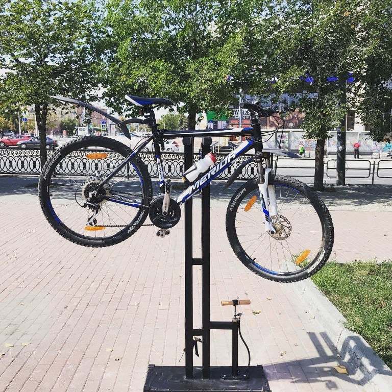 Челябинцы смогут отремонтировать свои велосипеды прямо на улице
