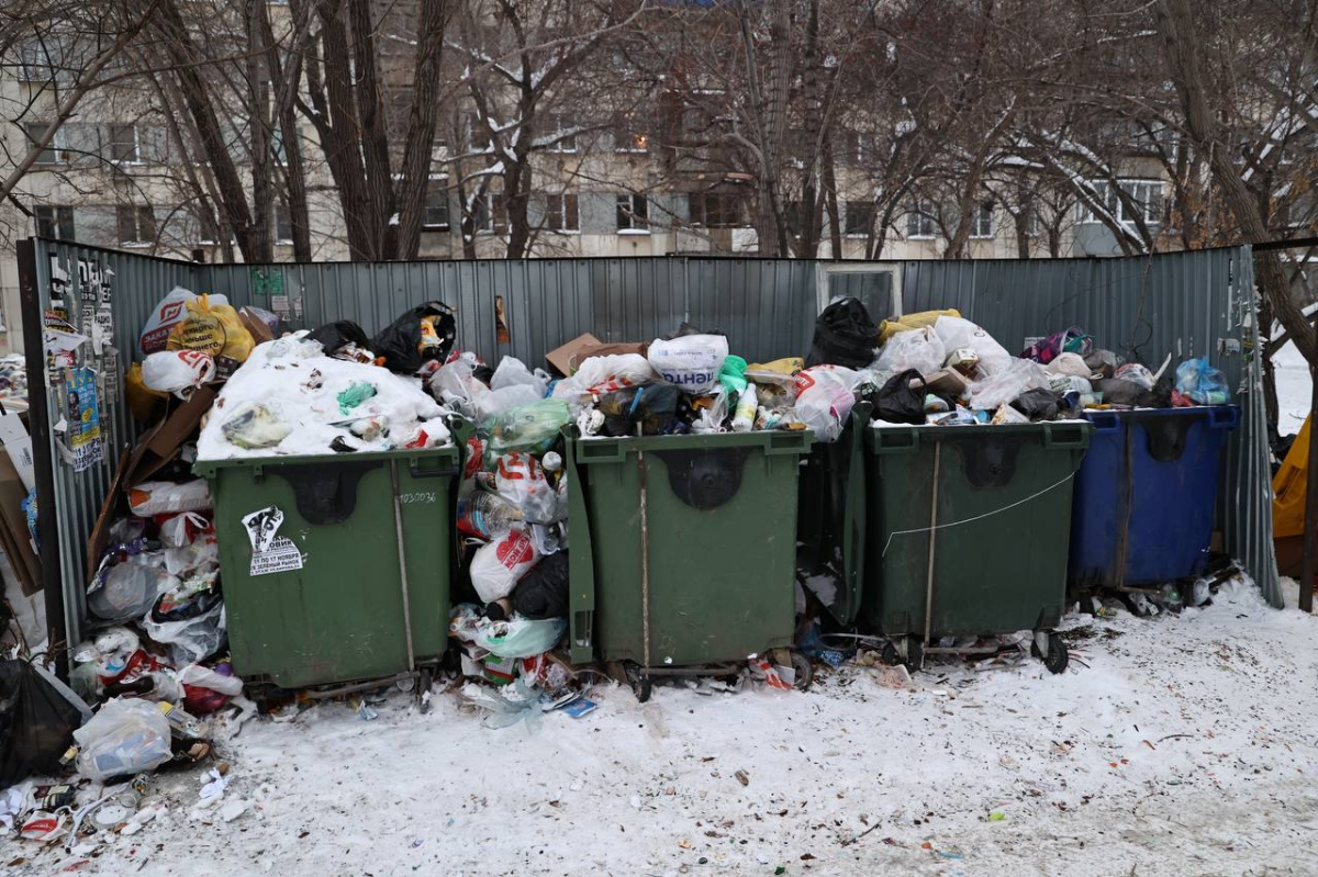 Весна нарушила график вывоза ТКО в Челябинской области*1