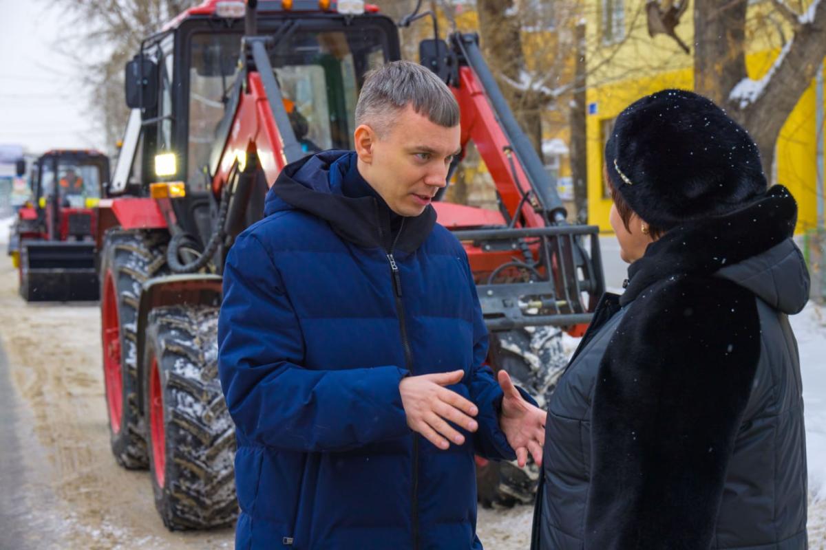 В Тракторозаводском районе Челябинска в корне изменилось качество уборки снега*1