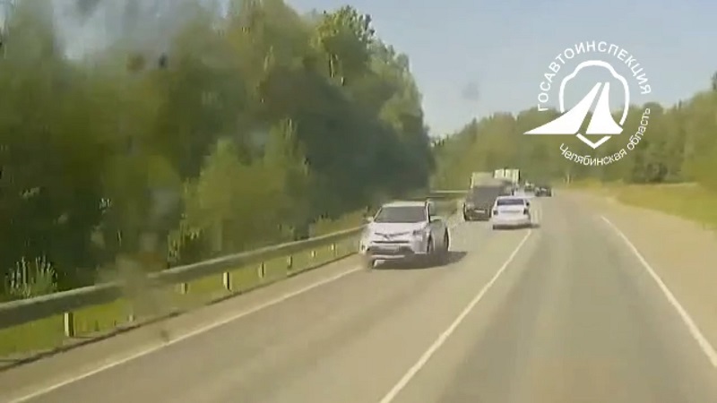 Момент гибели пенсионерки в ДТП под Ашой попал на видео