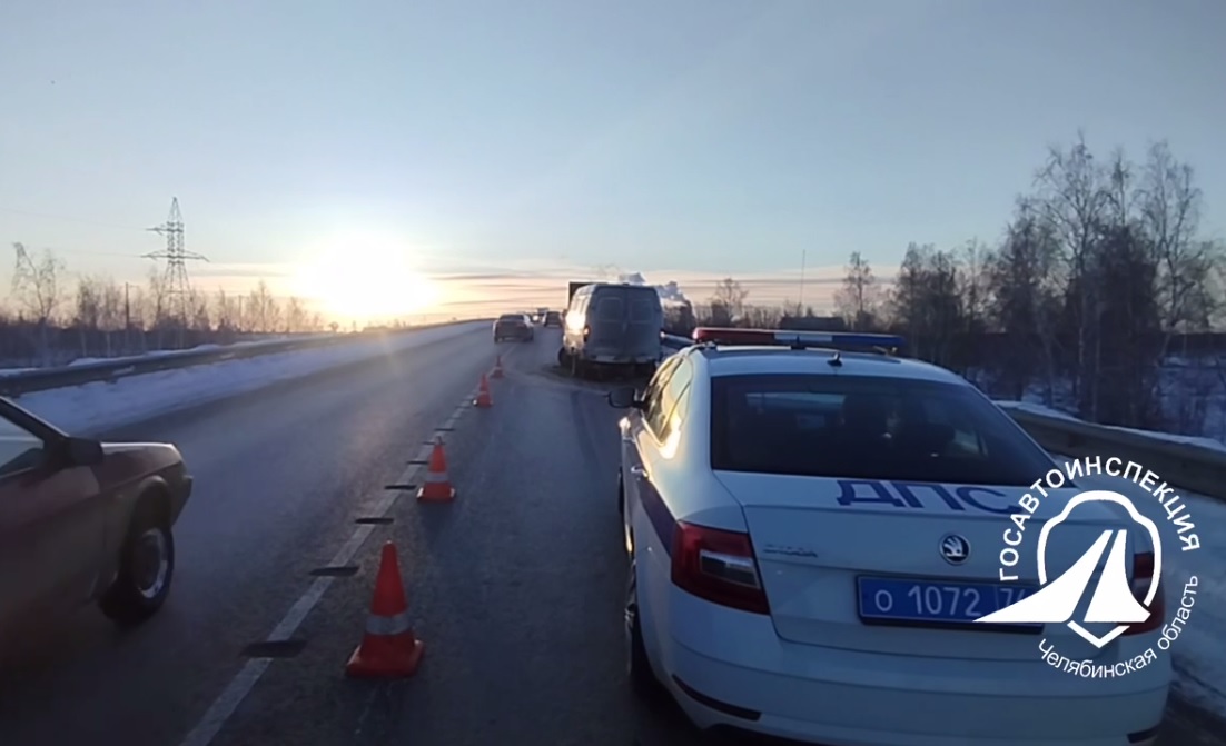 Мужчина пострадал в массовом ДТП на трассе «Иртыш» под Челябинском*