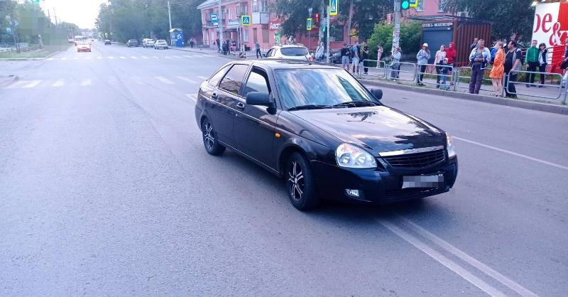 В Челябинске водитель сбил ребенка, переходившего дорогу на зеленый свет