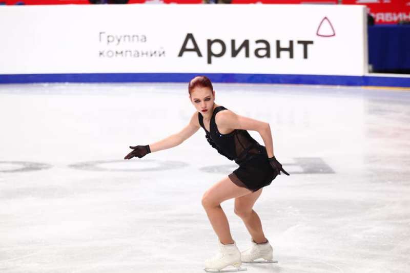 Фигуристка поставила рекорд на контрольных прокатах в Челябинске