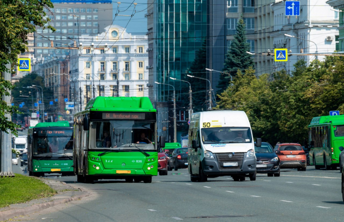 26 маршрутов общественного транспорта изменят на выходных в Челябинске*1