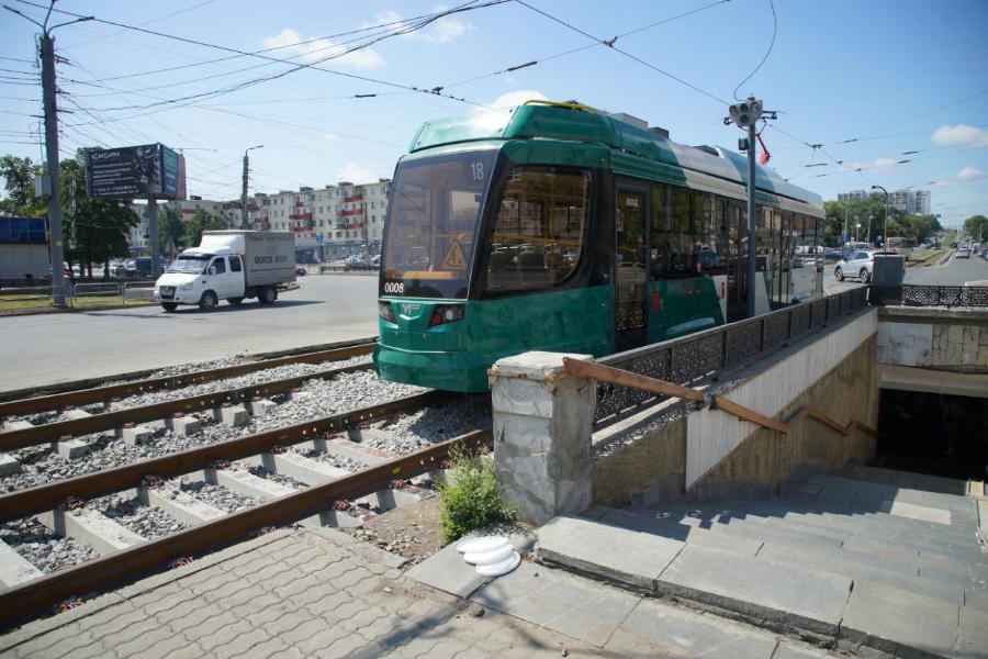 На Теплотехе в Челябинске до 22 сентября ограничат движение из-за ремонта путей*1