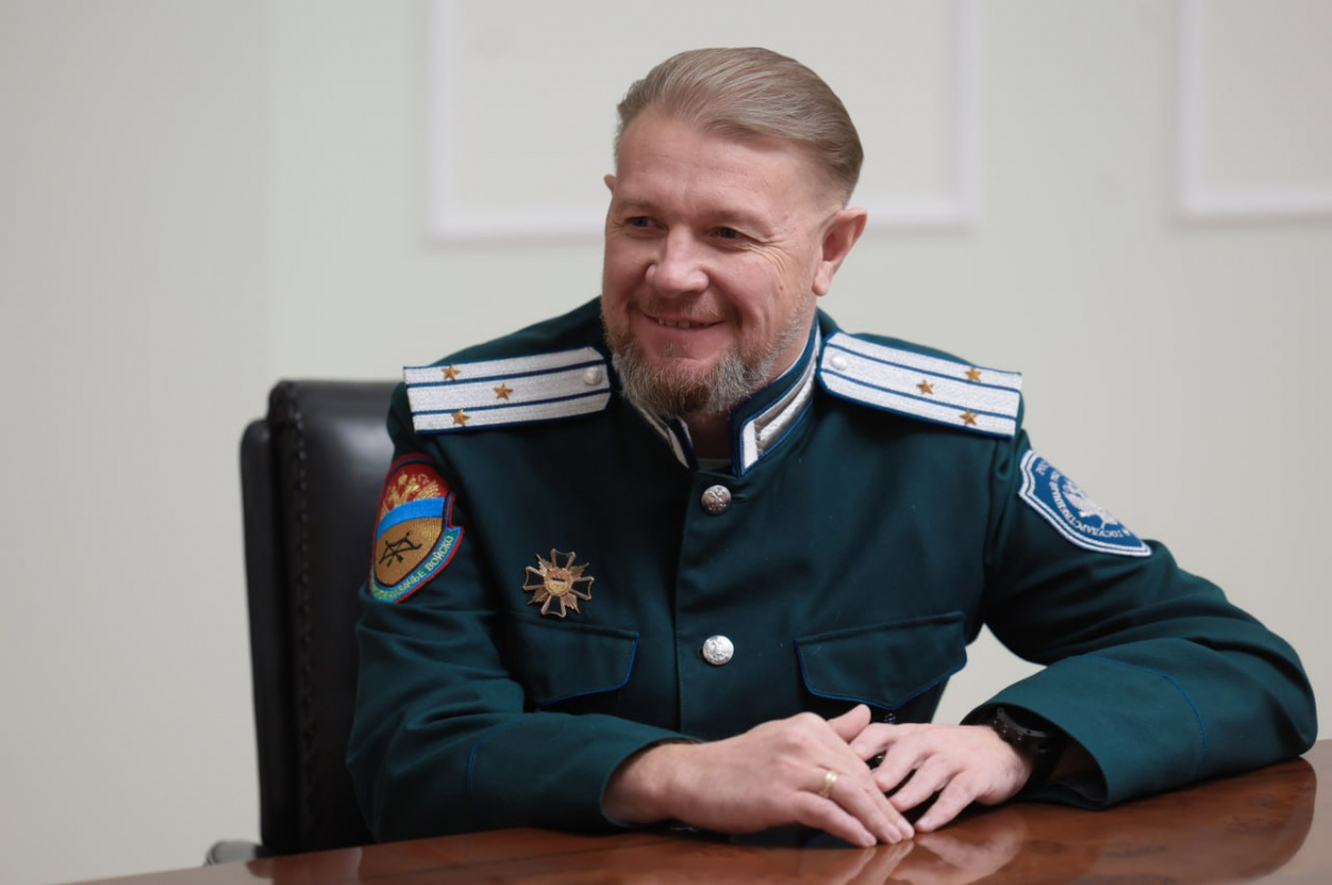 Южноуралец стал атаманом Оренбургского войскового казачьего общества.*
