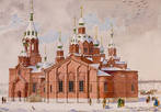 В Челябинске начались пикеты и сбор подписей в защиту храма Александра Невского