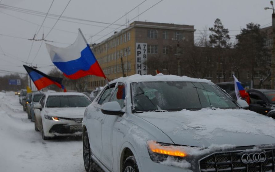Колонна благотворительного автопробега прибыла в Челябинск*1