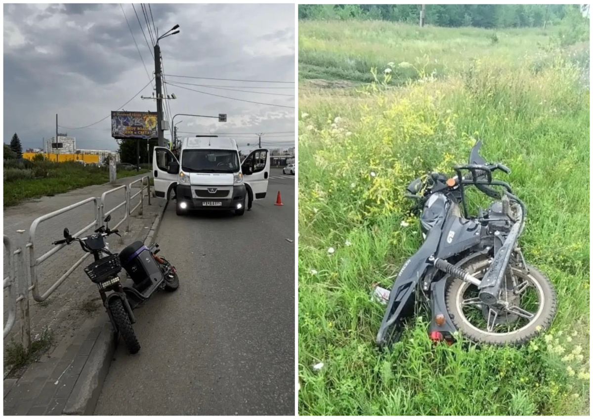 Двое южноуральцев попали в больницу из-за езды без защитной экипировки*