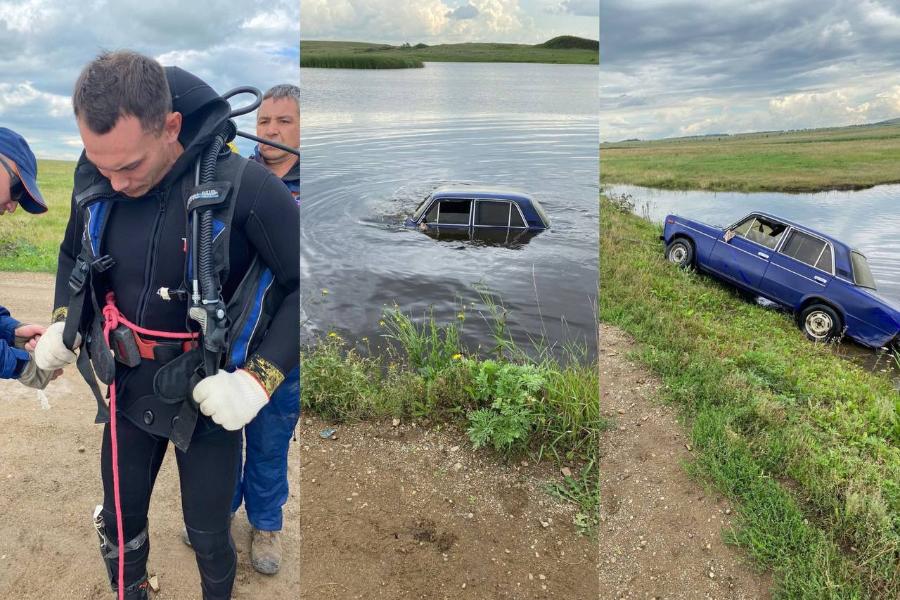 Пропавшего в Челябинской области пенсионера нашли утонувшим в своей машине*