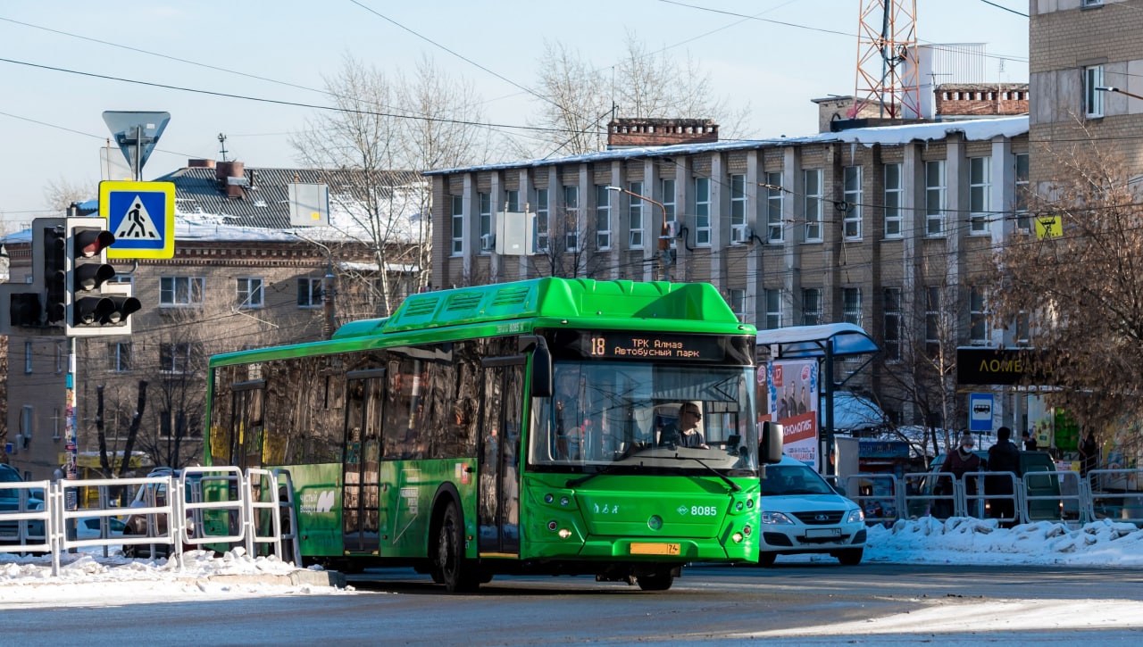 Шесть автобусов вернули на прежние маршруты по проспекту Победы в Челябинске*