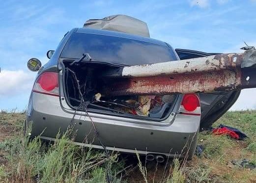 Отбойник пронзил водителя во время ДТП в Челябинской области