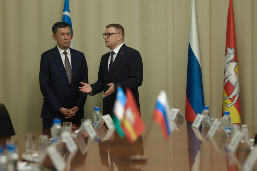 Челябинск с официальным визитом посетила делегация из Узбекистана*