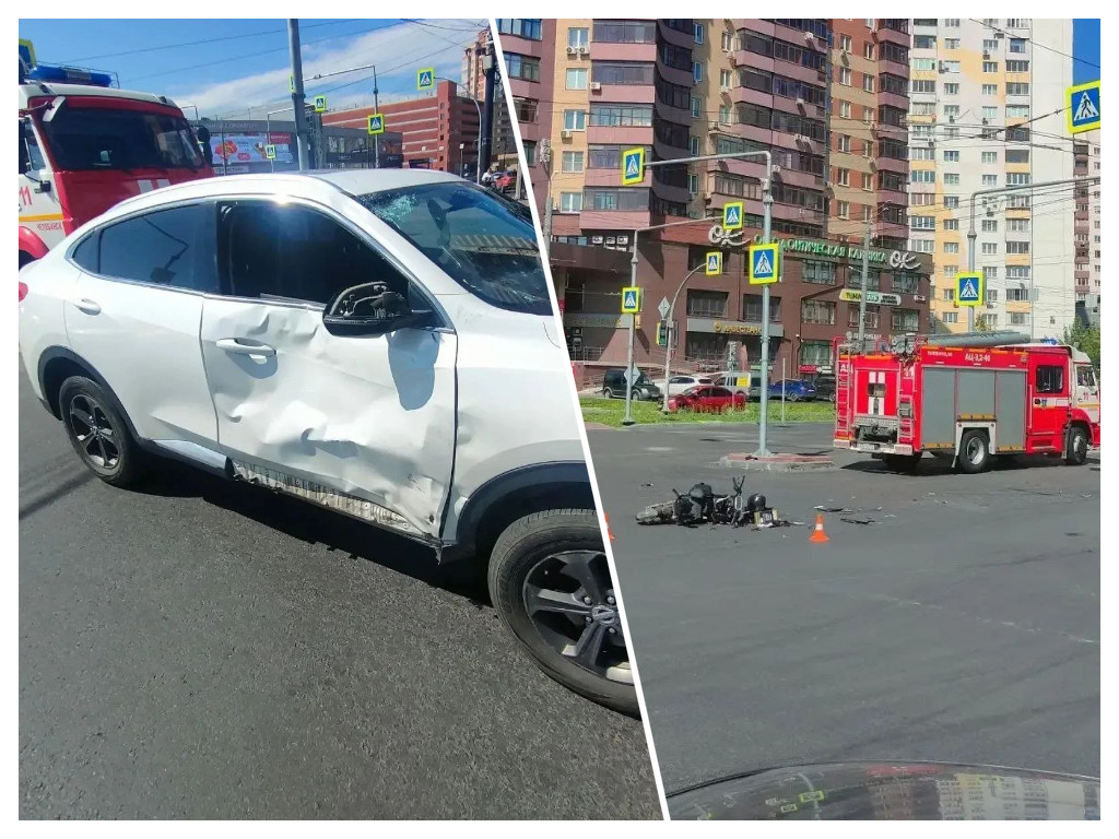 Два человека пострадали в ДТП с Haval и электровелосипедом в Челябинске*