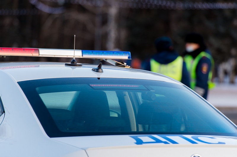 В Магнитогорске полицейский сбил пожилого пешехода *1