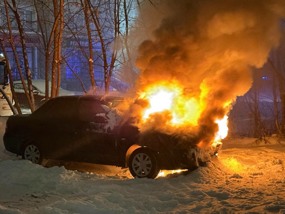 В Челябинске задержали подозреваемого в поджоге «Лады Приоры»*