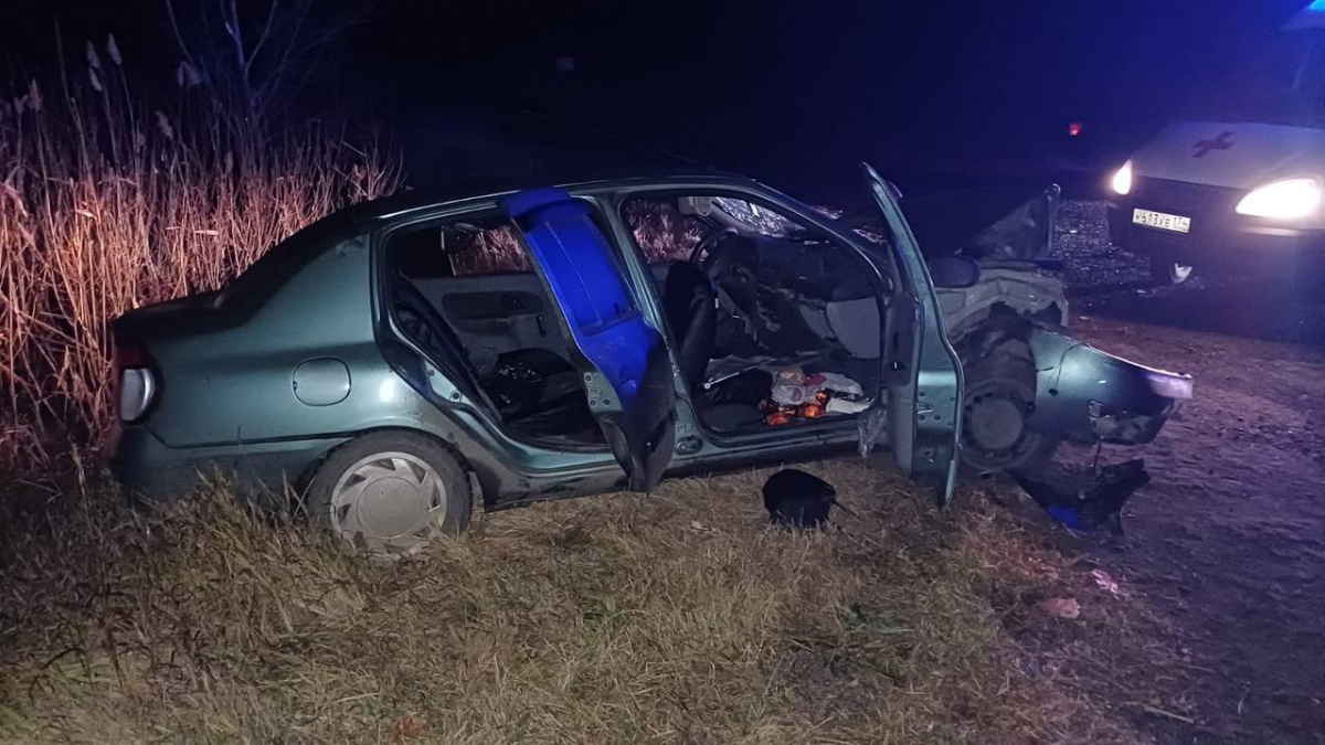 На трассе под Троицком в ДТП погиб водитель Honda*