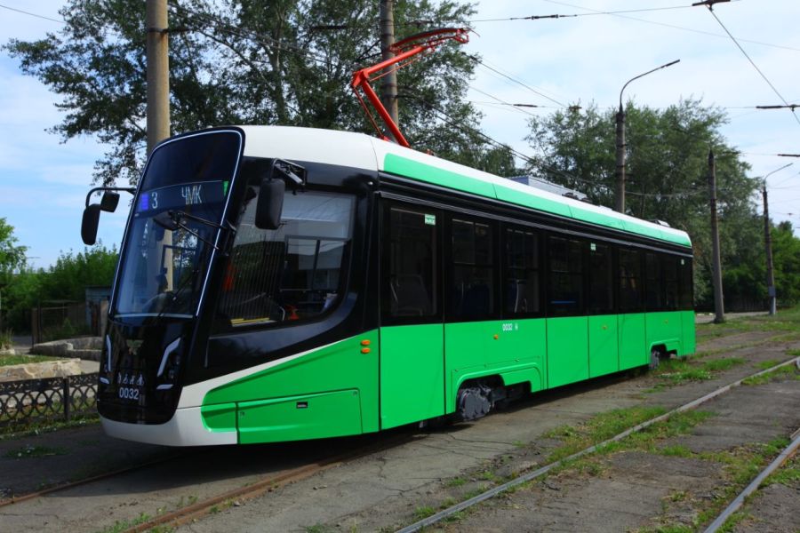 Трамвайные вагоны нового образца выведут на линию в Челябинске*1