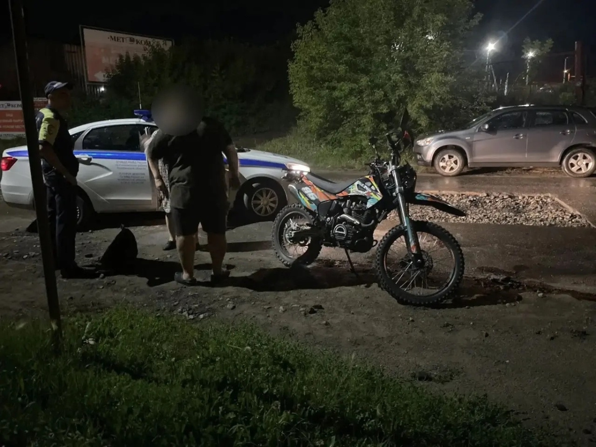 20 пьяных мотоциклистов поймали во время рейдов в Челябинской области*