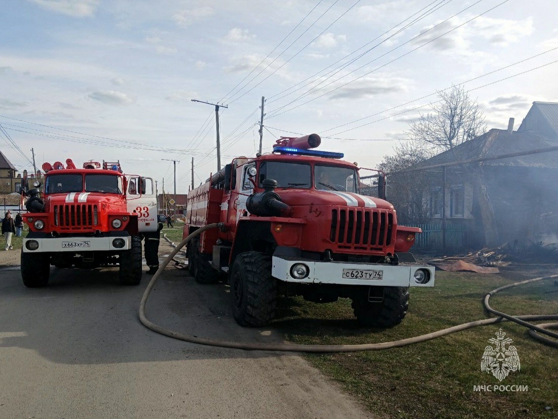 В Челябинской области сигарета устроила пожарную тревогу на целый посёлок*