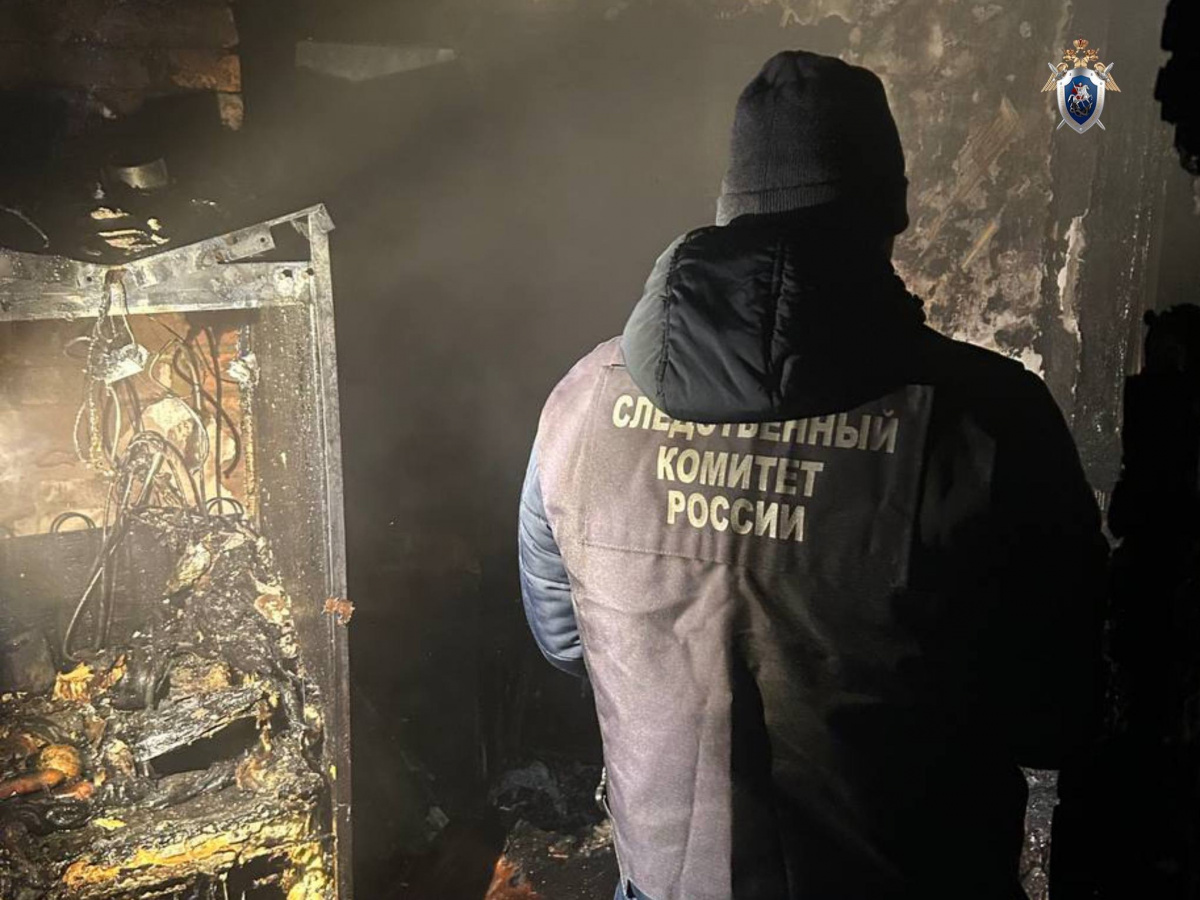 СК завел дело по гибели ребенка на пожаре в Челябинской области*1