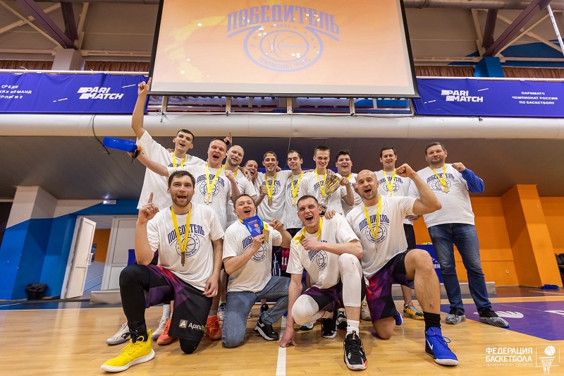 Команда «Строитель» стала чемпионом по баскетболу в Челябинской области