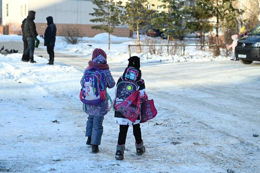 Занятия в школах Челябинска отменили для учеников всех классов*1