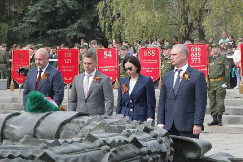 Наталья Котова поздравила горожан с годовщиной Победы