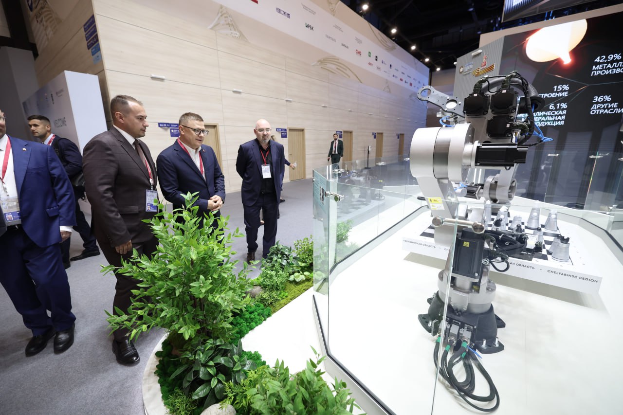 Будущее Челябинской области представили на ПМЭФ-2025