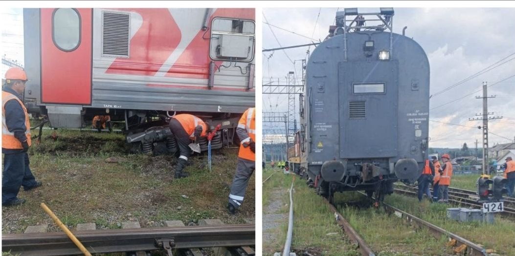 Сход вагона произошел во время ремонта в Челябинской области*