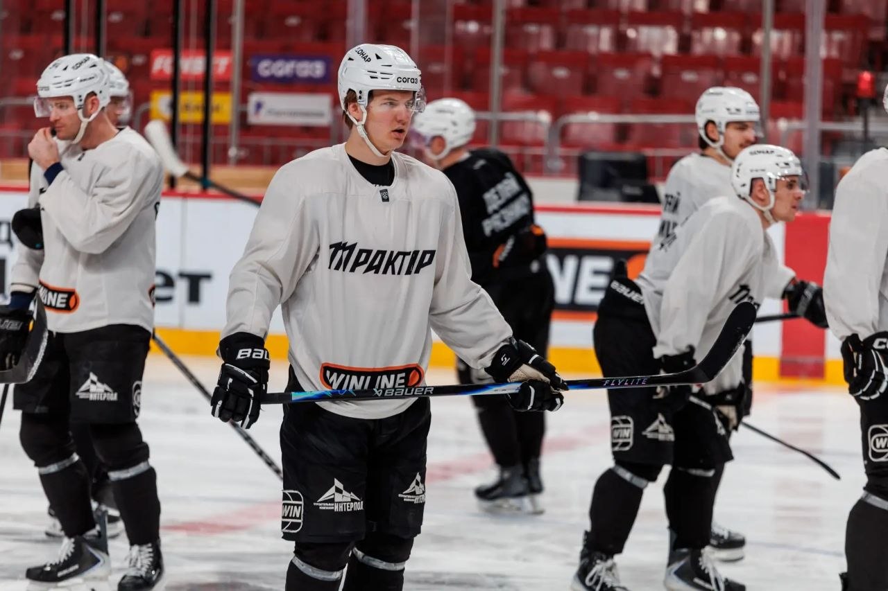 «Готовы сражаться»: «Трактор» провел открытую тренировку на старте плей-офф